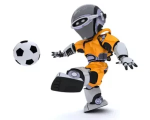 Robot with Football
