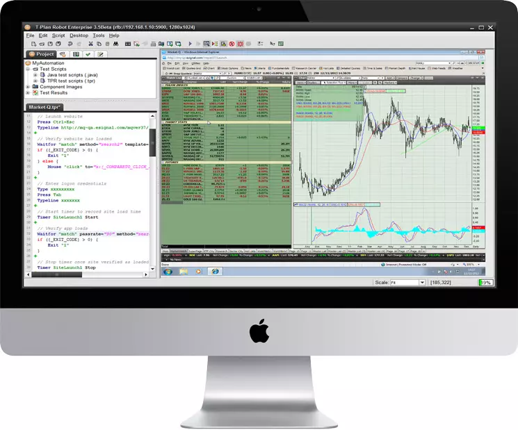 iMac Screengrab of Automation