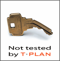 Not tested by T-Plan advert