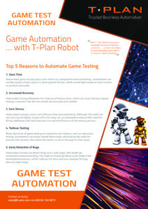 Top 5 Reasons to Automate Game Testing