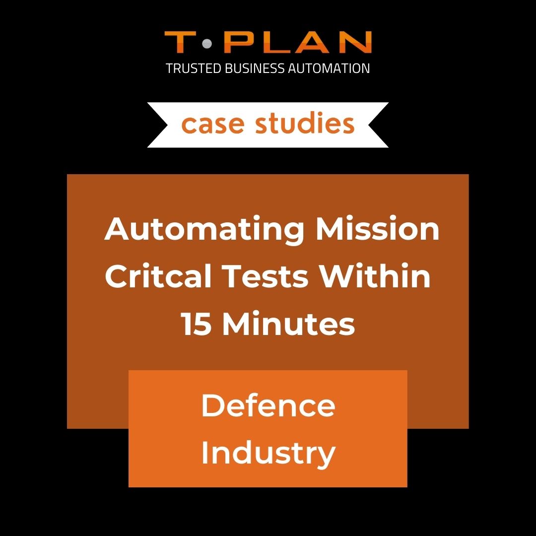 Automating Critical Mission tests within 15 mins - Defence