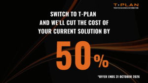Switch to T-Plan and cut the cost of your current automation solution by 50%